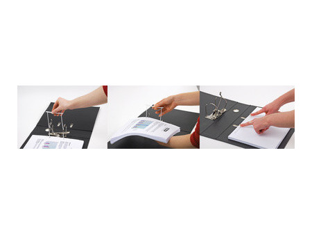 Fellowes Clip de fixation pour archives Bankers Box, rouge
