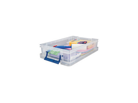 Fellowes Boîte de rangement ProStore, 5,5 litres,transparent