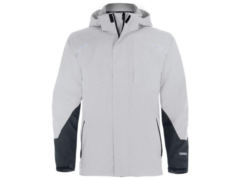 uvex Veste d'intempéries suXXeed craft, 4XL, blanc