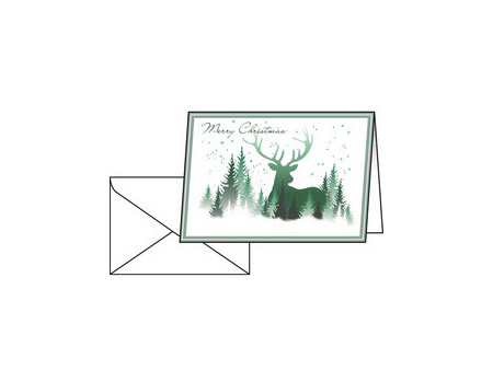 sigel Carte de Noël 'Christmas Wrapping', A6, 250 g/m2