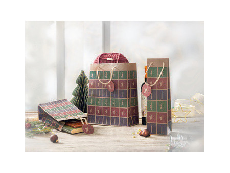 sigel Sac cadeau de Noël 'Cut-out style', petit