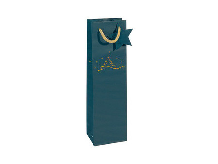 sigel Sac cadeau de Noël pour bouteille 'Cut-out style'