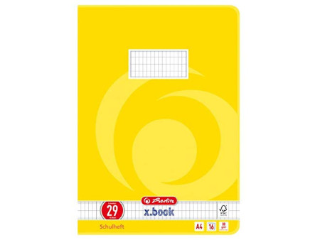herlitz Cahier x.book, A4, linéature 27 / ligné