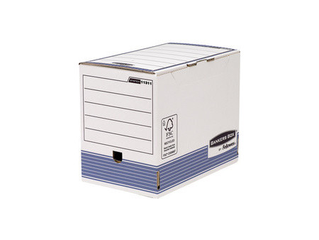 Fellowes BANKERS BOX SYSTEM caisse d'archivage, bleu,