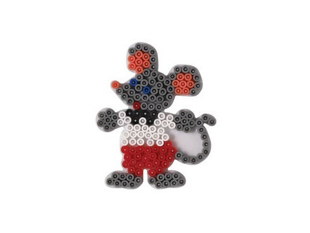 Hama Plaque pour perles 'petite fleur', blanc