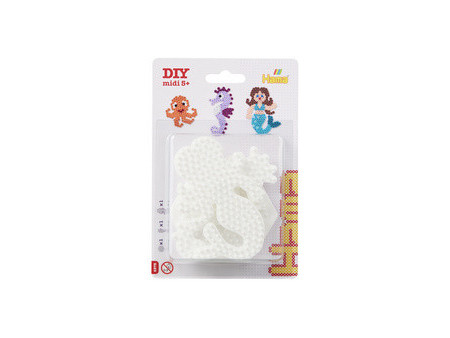 HAMA Plaques pour perles à repasser 'Hexagone, hippocampe,