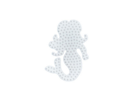 HAMA Plaque pour perles midi 'princesse, reine', blanc