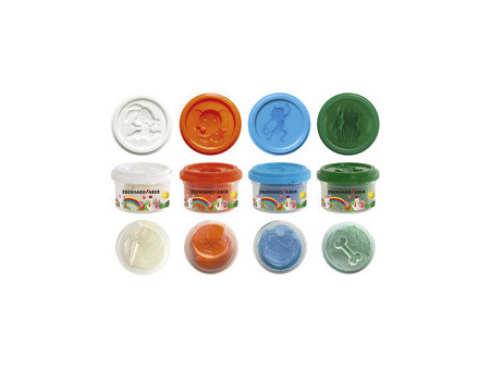 EBERHARD FABER Kit pâte à modeler Mini Kids, tons de base