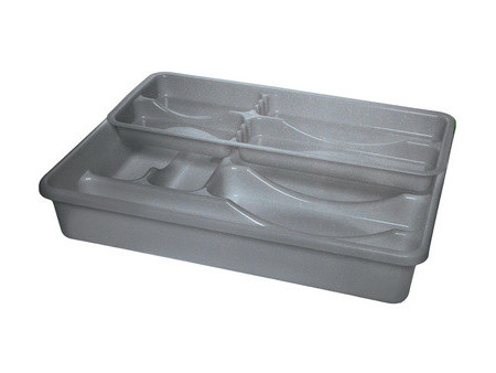 plast team Range-couverts 'Double', blanc