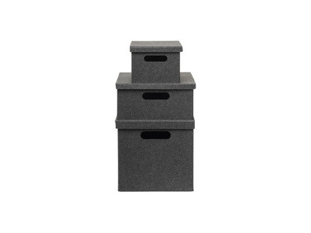 NHG Boîte de rangement VEGA FELT STORAGE, S, gris foncé