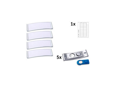AVERY Zweckform Badge, 68 x 22 mm, set de 20, argent