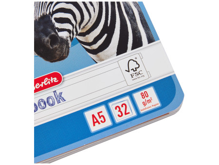 herlitz Cahier scolaire x.book, A5, linéature 3