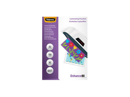 Fellowes Pochette de plastification, A4, mat, 160 microns