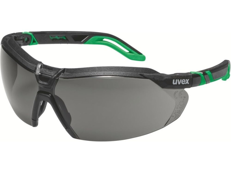 uvex Lunettes de soudeur i-5, teinte des oculaires: gris