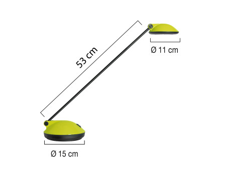 UNiLUX Lampe de bureau à LED JOKER 2.0, couleur: vert