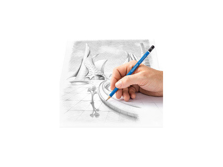 STAEDTLER Crayon Mars Lumograph, degré de dureté: 6H