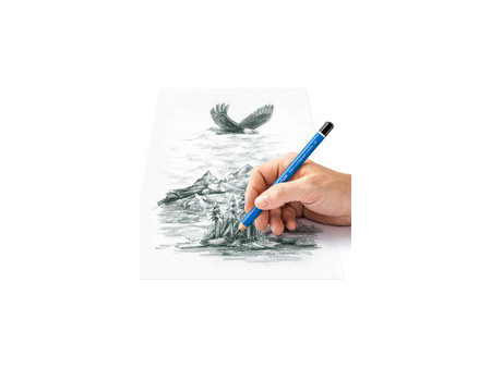 STAEDTLER Crayon graphite Mars Lumograph jumbo, dureté: 6B