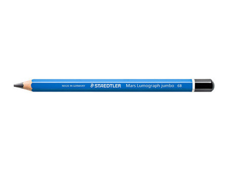STAEDTLER Crayon graphite Mars Lumograph jumbo, dureté: 6B