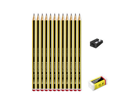STAEDTLER Crayon graphite Noris, pack promo 12