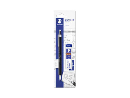 STAEDTLER Porte-mines graphite 778, incl. boîte de mines