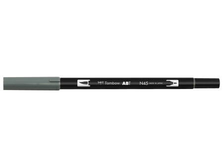Tombow Feutre double pointe 'DUAL BRUSH PEN ABT' cool grey10