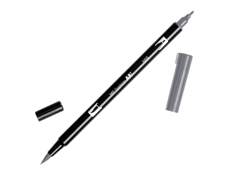 Tombow Feutre double pointe 'DUAL BRUSH PEN ABT' cool grey 7