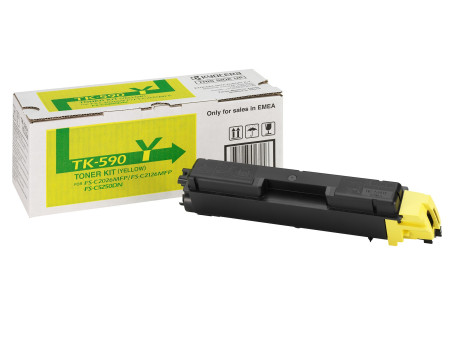 KYOCERA Toner pour KYOCERA/mita FS-C2026, jaune