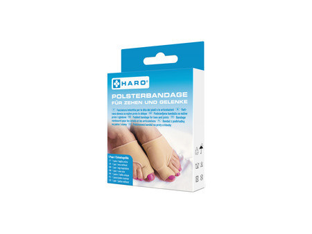 HARO Bandage rembourré pour orteils & articulations, beige