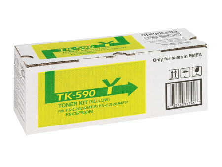 KYOCERA Toner pour KYOCERA/mita FS-C2026, jaune