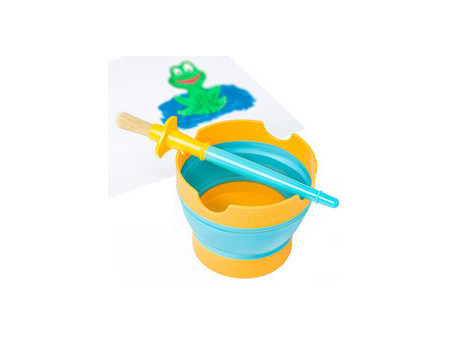 STAEDTLER Gobelet Noris junior, turquoise/jaune soleil