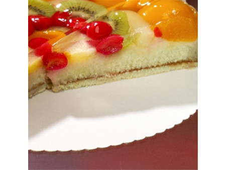 PAPSTAR Fond de tarte 'pure', rond, 280 mm, blanc, par 100
