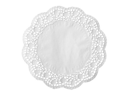 PAPSTAR Napperon, rond, diamètre: 320 mm, blanc