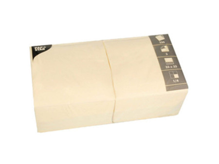 PAPSTAR Serviettes lunch, 330 x 330 mm, blanc