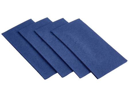 PAPSTAR Serviettes bistrot, 330 x 330 mm, bleu foncé