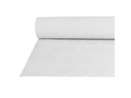 PAPSTAR Nappe damassée, (l)1,0 x (L)50 m, blanc