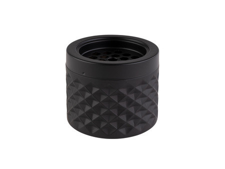 APS Cendrier, diamètre: 95 mm, noir mat