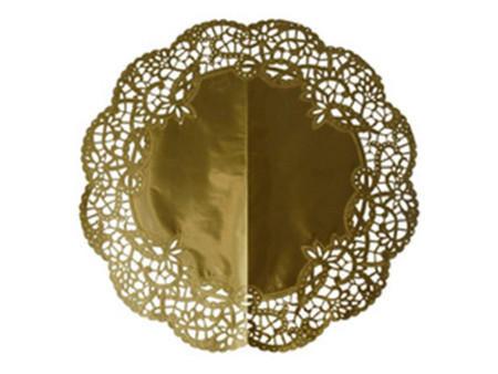PAPSTAR Napperon, rond, diamètre: 360 mm, blanc