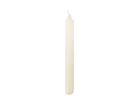 STARPAK Bougie de table, 21 mm, pack de 30, blanc