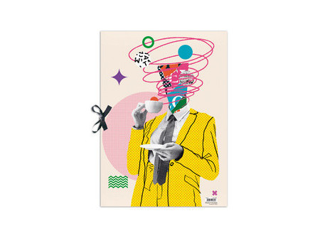 RNK Verlag Pochette de rangement à dessins 'Pop art'