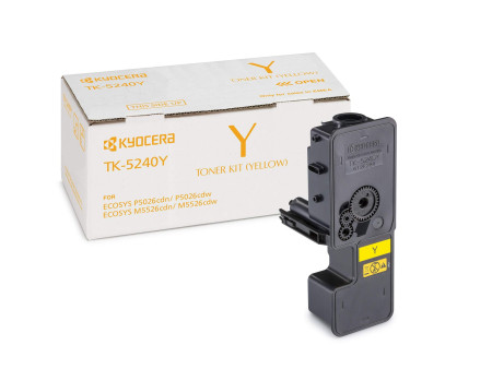 KYOCERA Toner pour KYOCERA/Mita Ecosys TK-5240Y, jaune