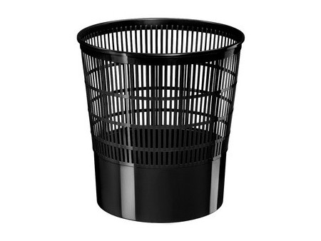 CEP Corbeille à papier Basic, 16 litres, noir