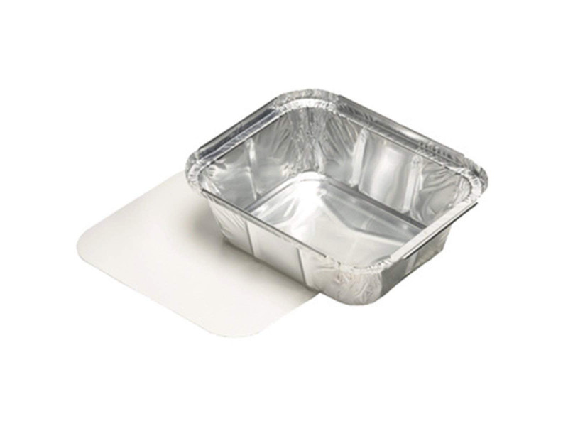 STARPAK Coupelle en aluminium, avec couvercle, 650 ml