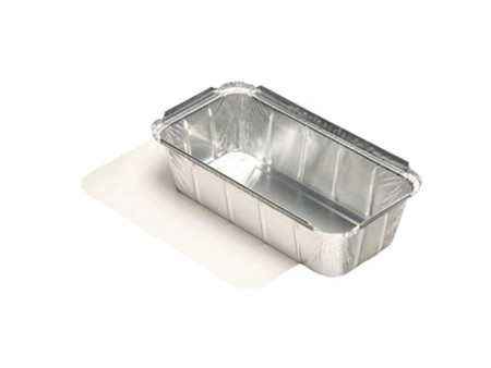 STARPAK Coupelle en aluminium, avec couvercle, 650 ml