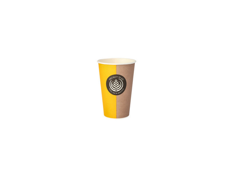 STARPAK Couvercle pour café en papier dur 'Coffee To Go'