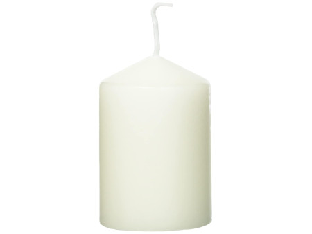 PAPSTAR Bougie cylindrique 'Ivory', diamètre: 40 mm, ivoire