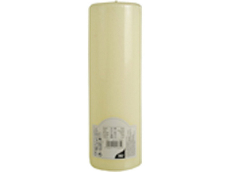 PAPSTAR Bougie cylindrique 'Ivory', diamètre: 80 mm, ivoire