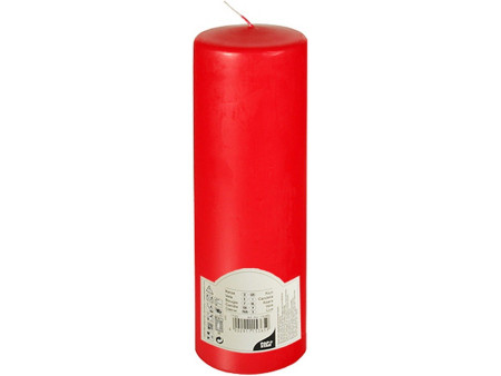 PAPSTAR Bougie cylindrique 'Ivory', diamètre: 80 mm, ivoire
