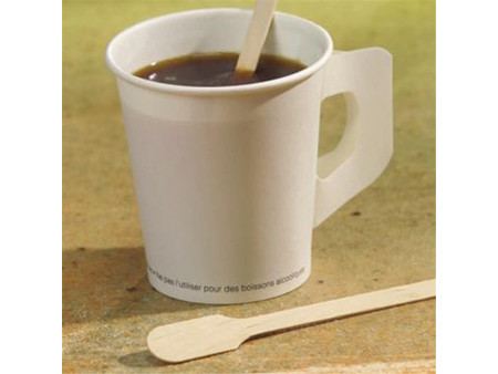 PAPSTAR Touillette 'pure', longueur, 130 mm, en bois