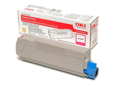 OKI Toner pour OKI C5800/C5800N/C5900/C5900N, magenta