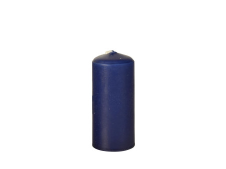 STARPAK Bougie cylindrique, diamètre: 40 mm, bleu foncé